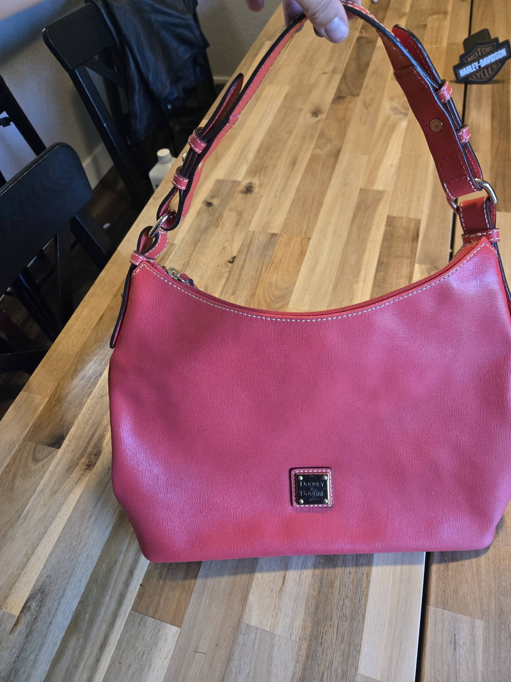Dooney & Bourke Pebble Grain Small Kiley Hobo Bag